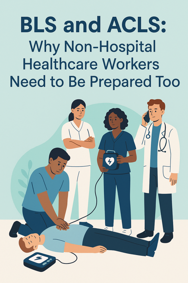 BLS and ACLS: Why Non-Hospital Healthcare Workers Need to Be Prepared Too